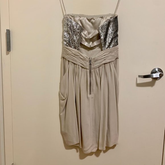 Alice + Olivia - Maggie Sequin and Silk Dress - Picture 6 of 10